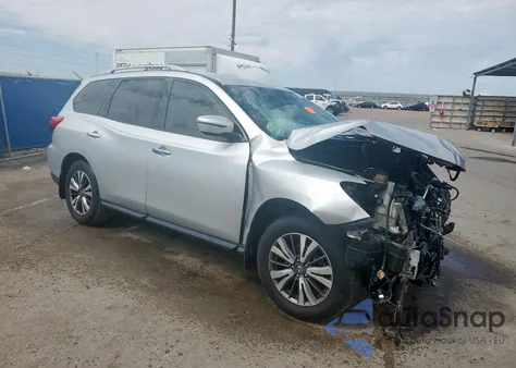2019 Nissan Pathfinder S z USA, uszkodzony, nr VIN 5N1DR2MN0KC582865